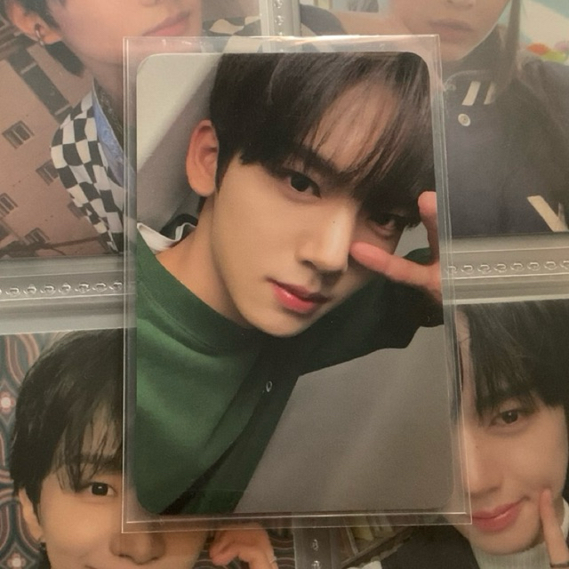 pc photocard poca han yujin yucil zb1 zerobaseone md luggage tag