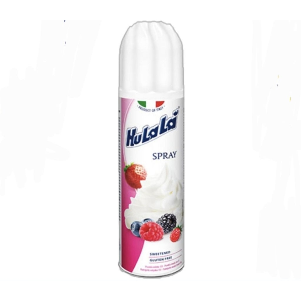 

Hulala Whipping Cream Spray Can 250g Krim Semprot