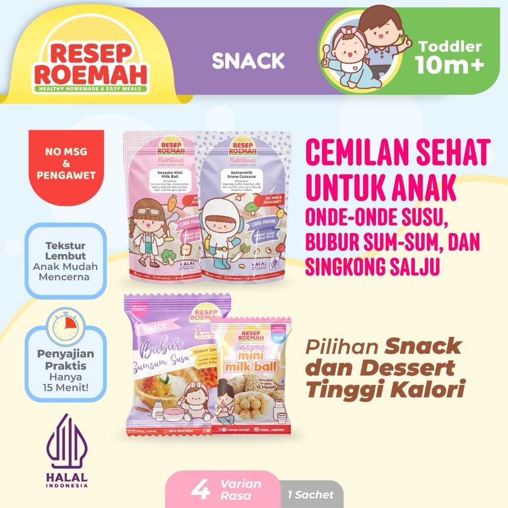 

Resep Roemah Snack Sehat Anak Sekolah/ Cemilan Sehat / Homemade Frozen Food / Toddler & Kids