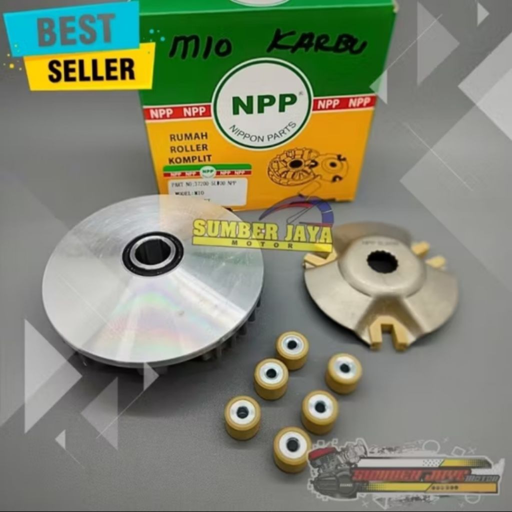 Original Npp sepaket rumah roller set + roller npp mio karbu mio sporty smile mio soul fini karbu np