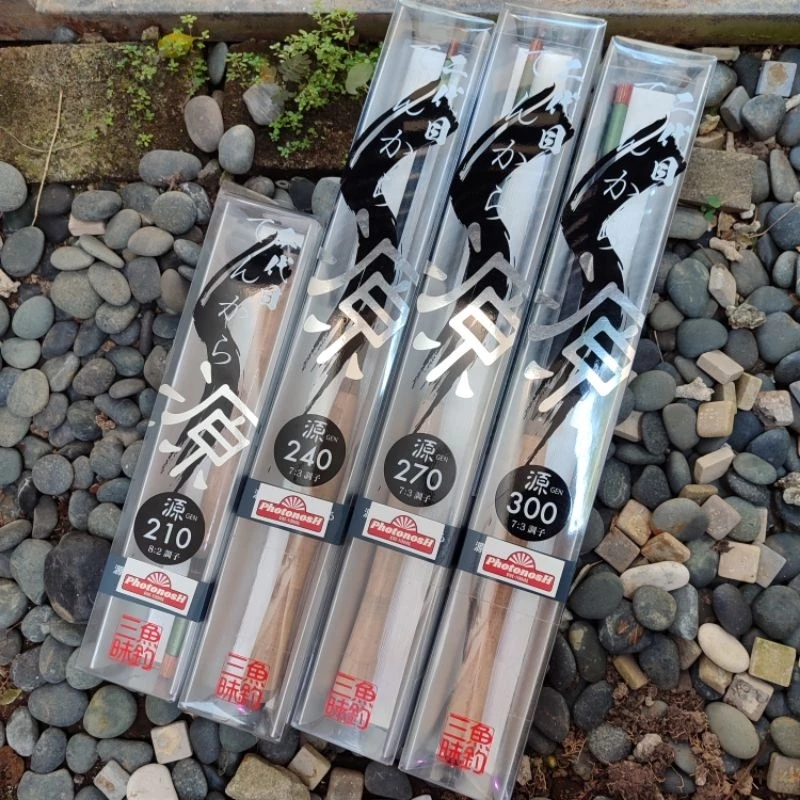 Joran Tegek Tenkara Rod Shimotsuke Japan Gen II - panjang 180 - 210 - 240 - 270 - 300, Gen III 330 -