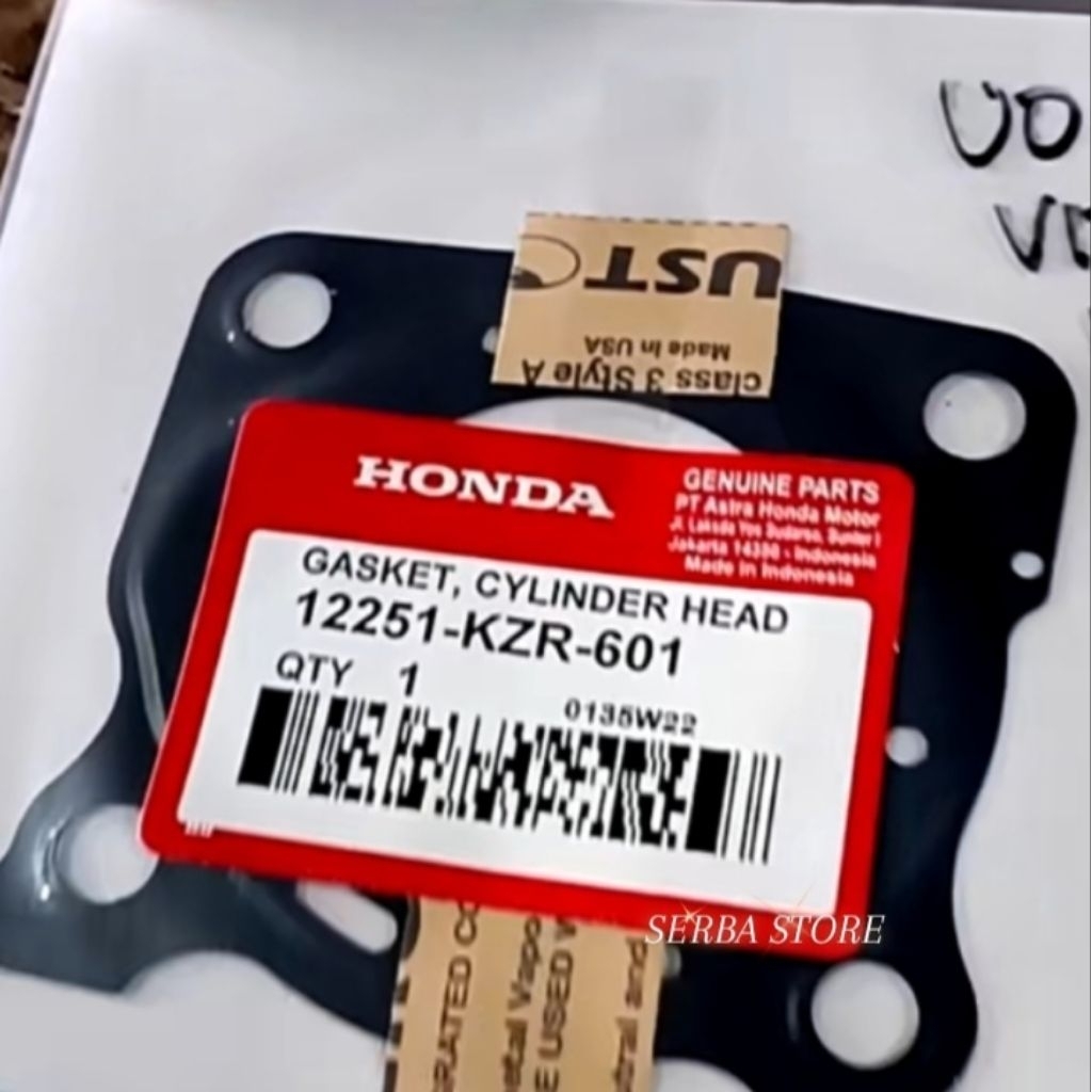 paking head vario 125 original gasket cylinder head