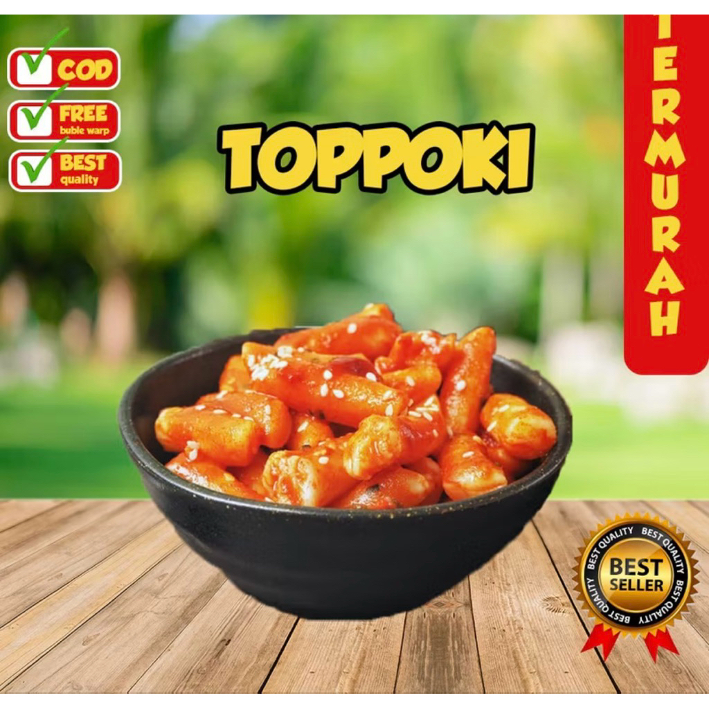 

TOPPOKI KOREA TOPPOKI PEDAS TOPPOKI VIRAL