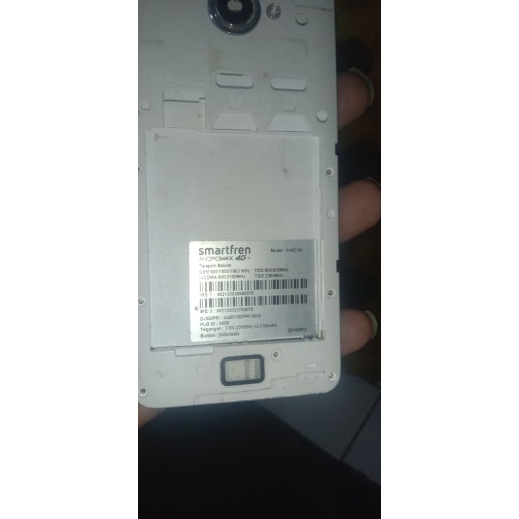 lcd touchscreen andromax a a16c3h