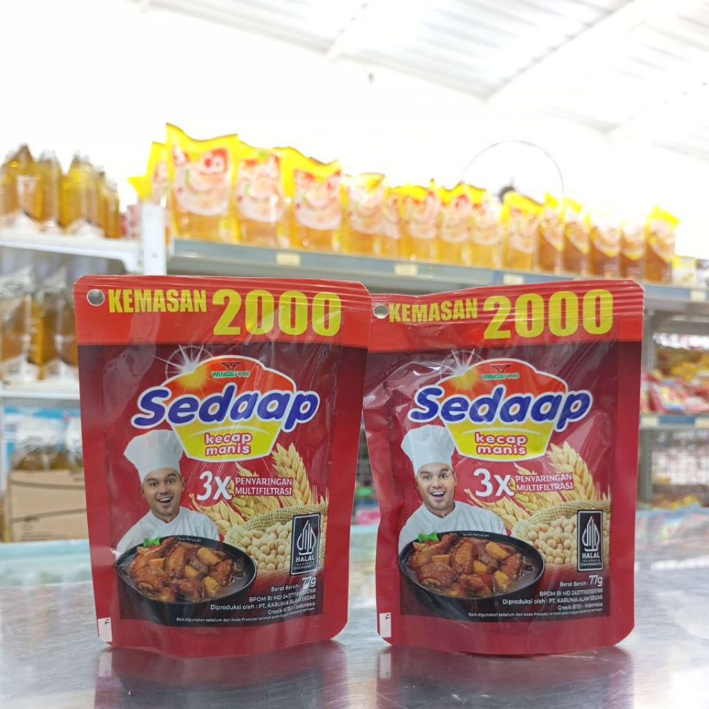 

Kecap Sedaap 77g 5pcs