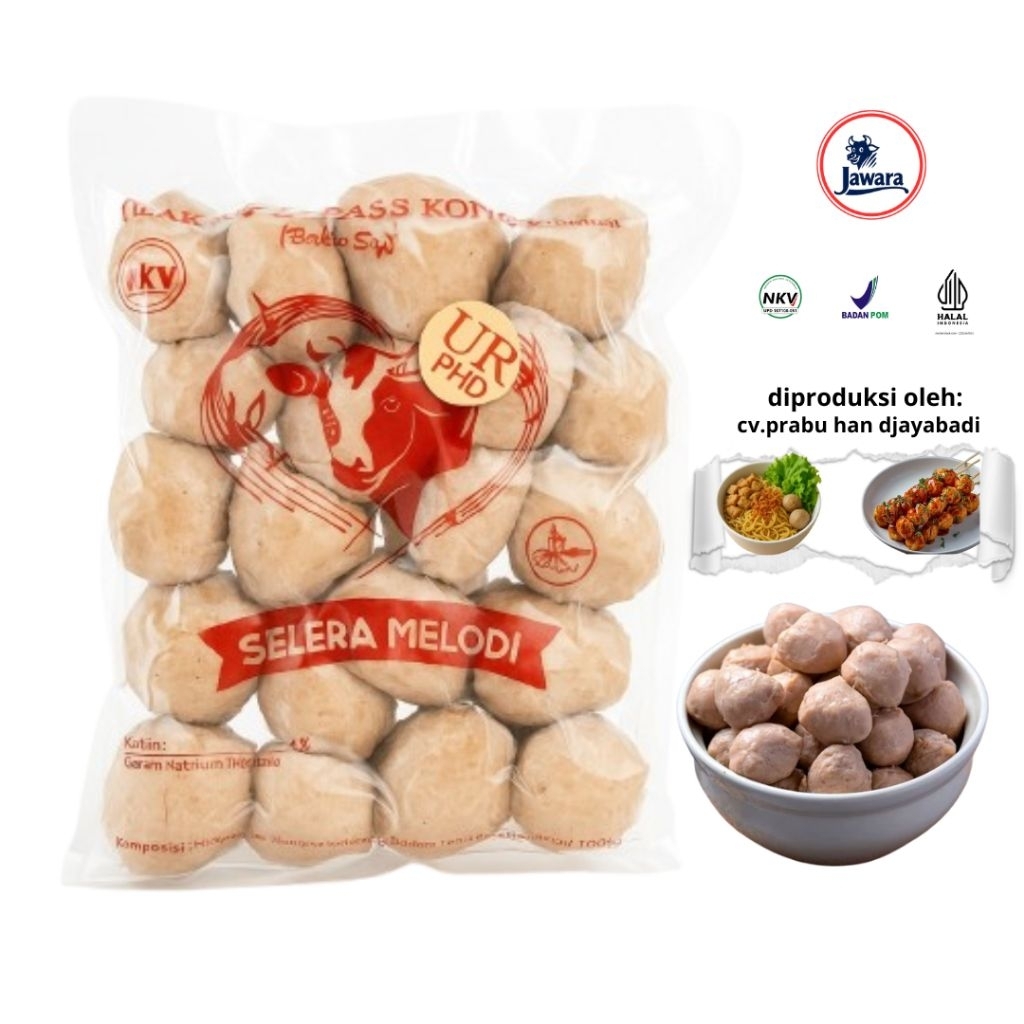 

Bakso Sapi Selera Melodi Frozen Food Halal Dan Bpom