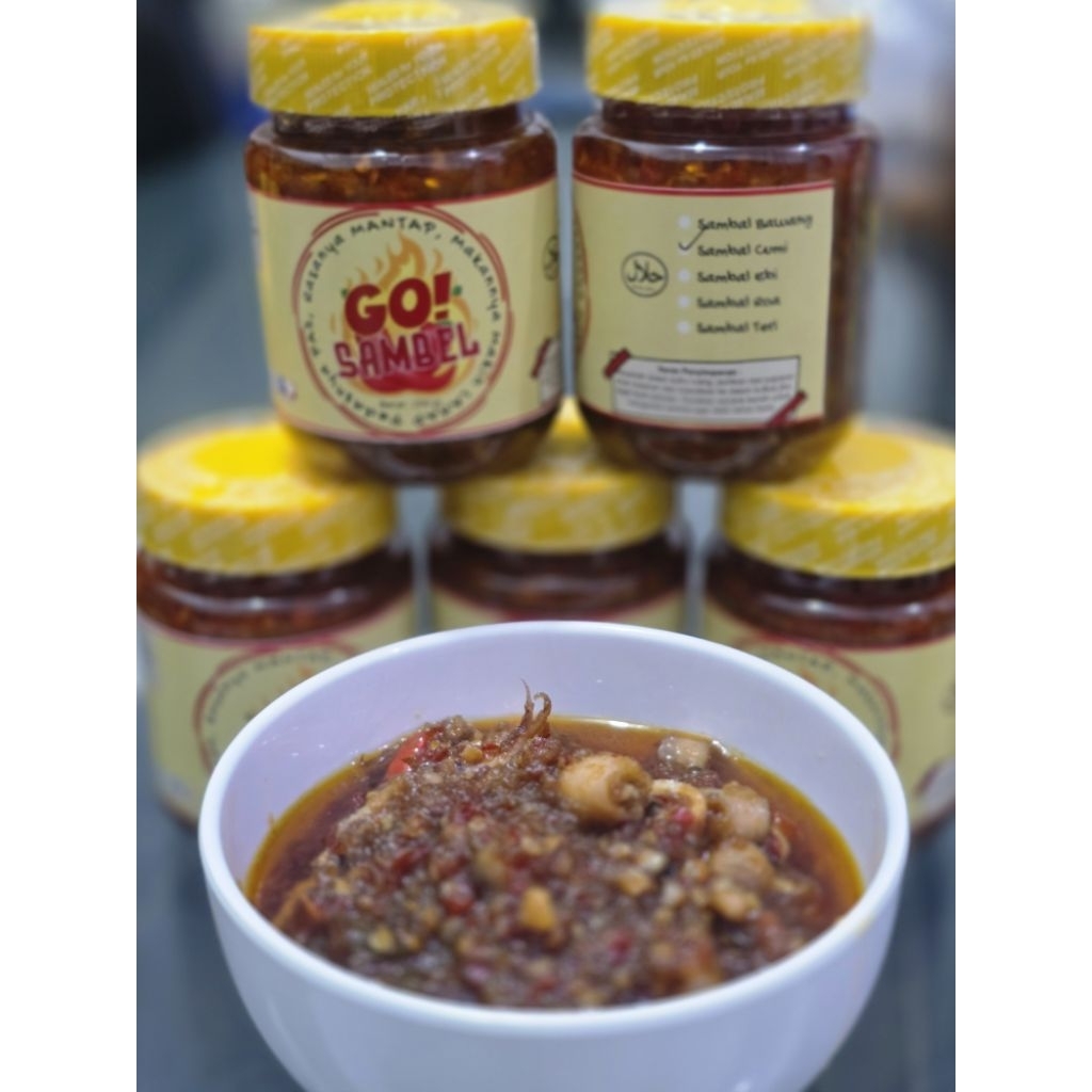 

GO!SAMBEL - Sambel Baby Cumi (200gr)