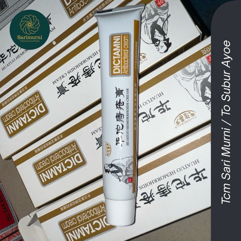 Salep Wasir Hua Tuo Huatuo DICTAMNI Herbal Ampuh Obat Ambeien Luar dan Dalam Menahun Tanpa Operasi K