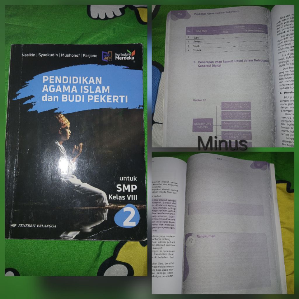 Buku Paket Erlangga PAI Kelas 8