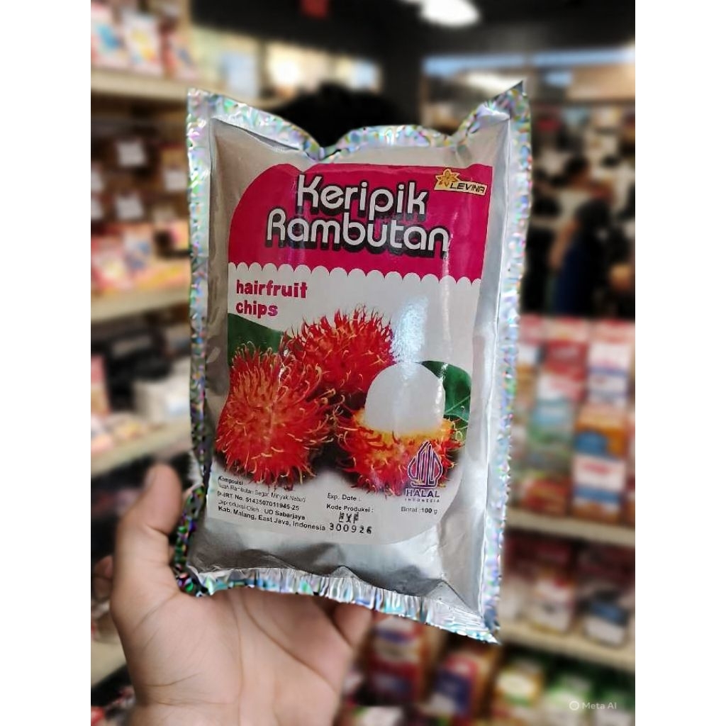 

Snack sehat KERIPIK BUAH RAMBUTAN 100g