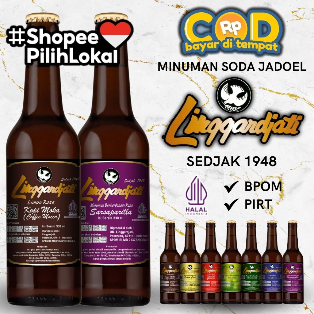 

Limun Soda Linggarjati 330ml | Linggardjati Halal Termurah
