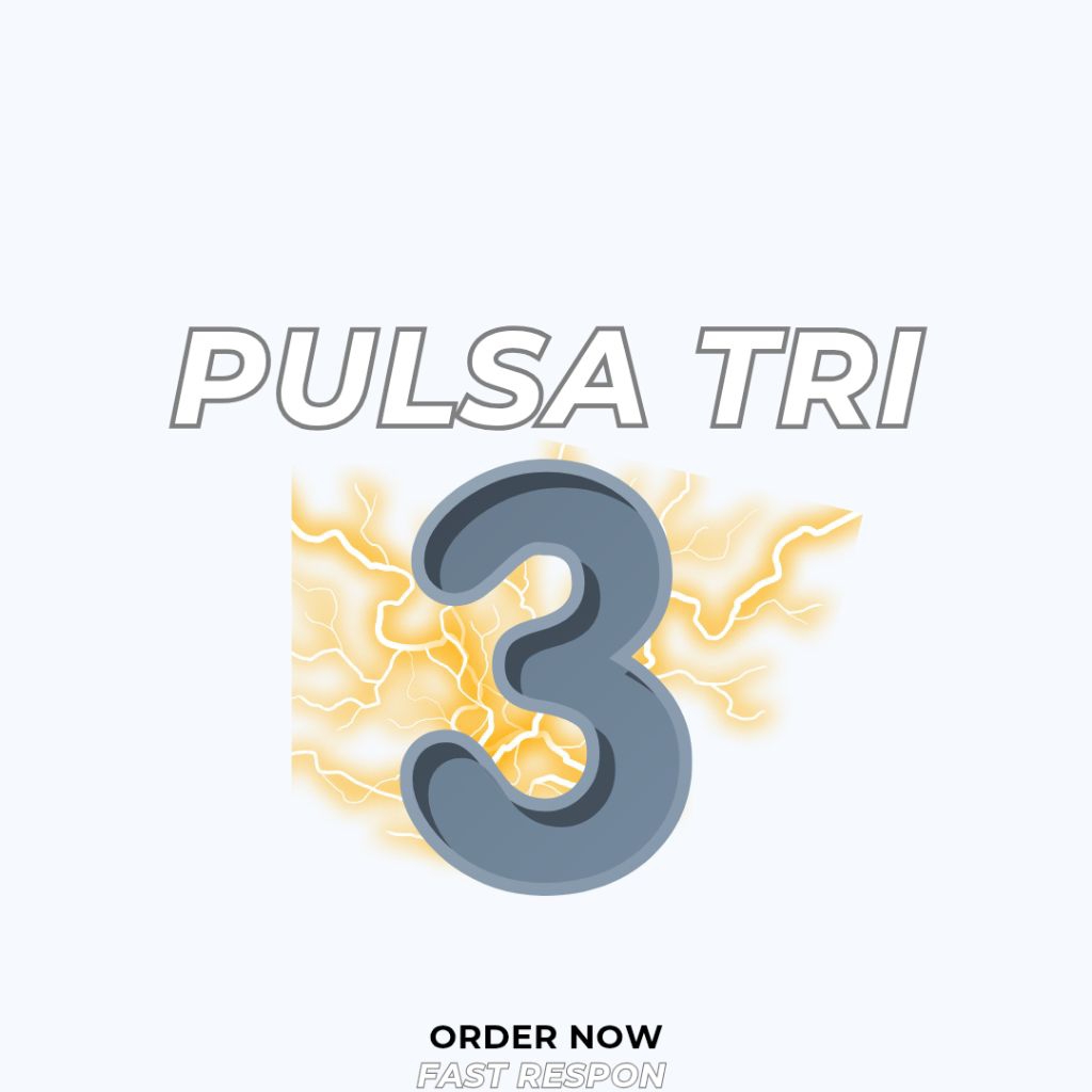 PULSA TRI 3 5K/10K TERMURAH
