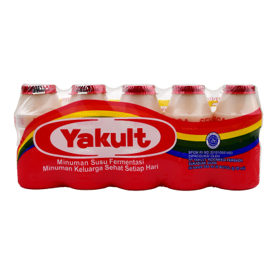 

Yakult Minuman Probiotik Susu Fermentasi 1 Pack isi 5 Botol x 65ml