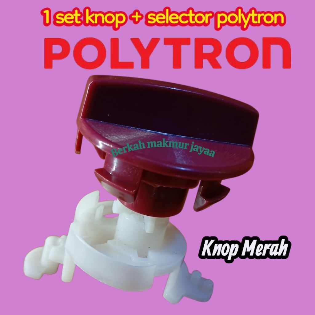 1 Set Knop + Selector polytron 1pasang knop + selector putaran polytron