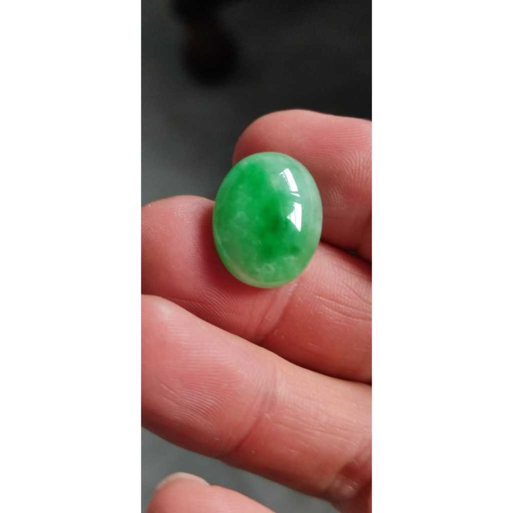 Batu Liontin Jadeite Jade Type B Original Burma