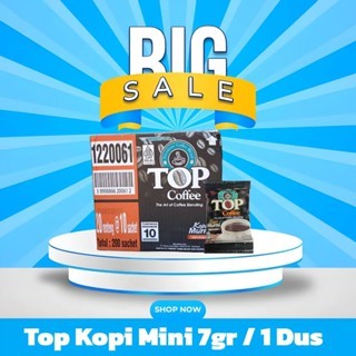 

Top Kopi Murni 7gr 1 Dus/Karton Isi 20 Renteng