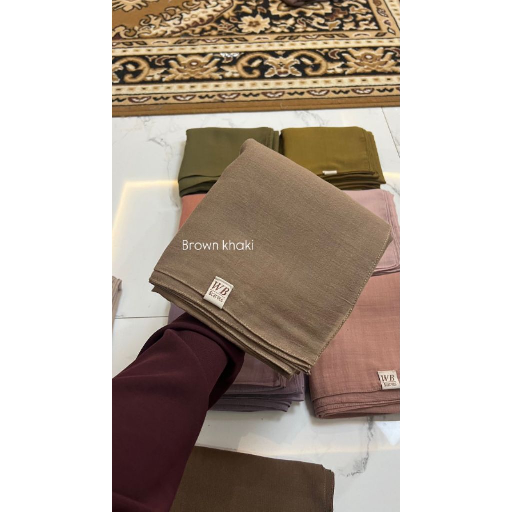 Hijap polos voal arabian120x120