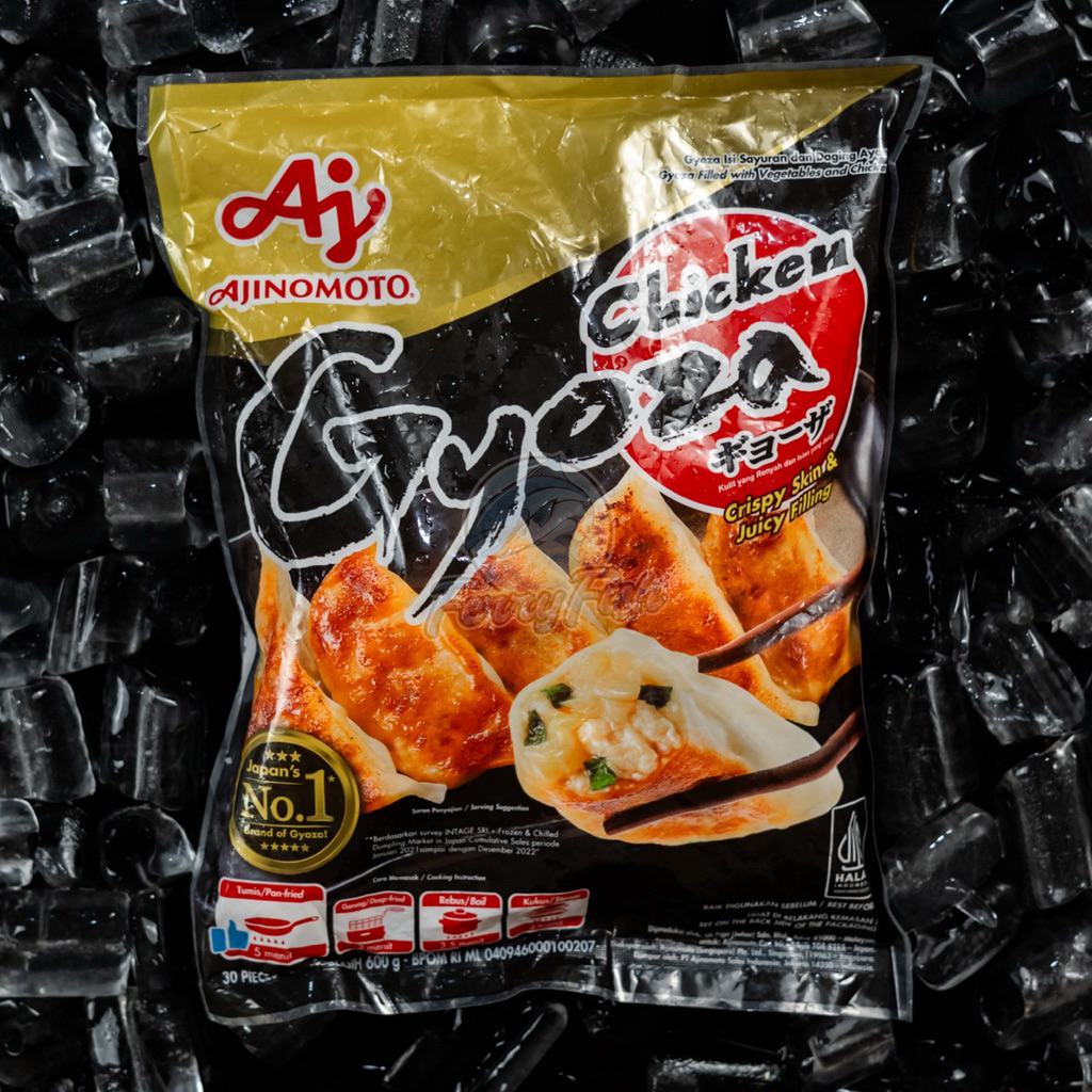 

Japanese Chicken Gyoza Ajinomoto Premium Quality Halal Isi 30 Pcs 600 Gram