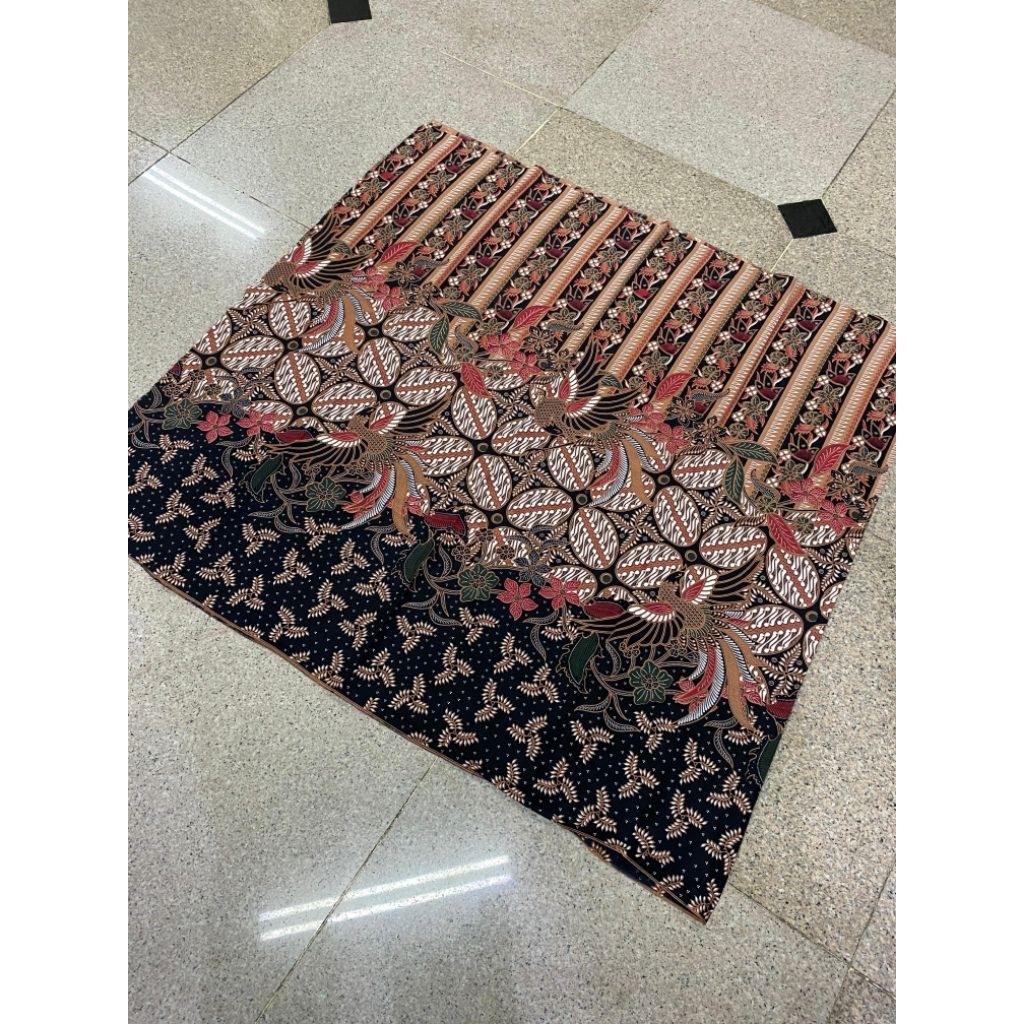 KAIN BATIK SOLO KATUN PRIMA PREMIUM 2,4 METER | BAHAN KAIN BATIK SOLO PREMIUM METERAN