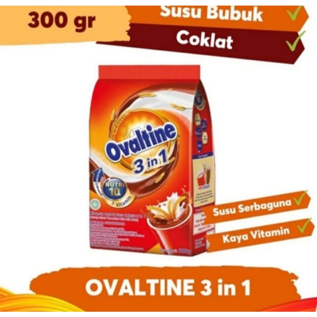 

[oddsolshop] pekanbaru/Ovaltine 300 gr