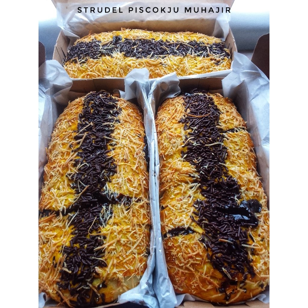 

STRUDEL PISCOKJU (Pisang coklat keju)