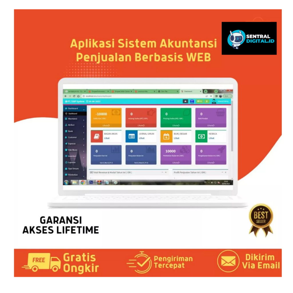 Aplikasi Sistem Akuntansi Penjualan Berbasis WEB / Aplikasi Akuntansi