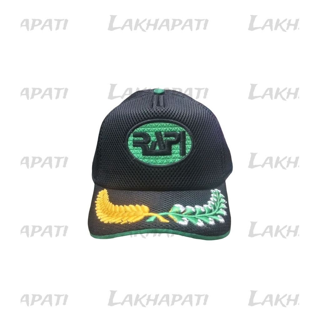 Topi RAPI Logo oval, Topi Jaring RAPI double mes