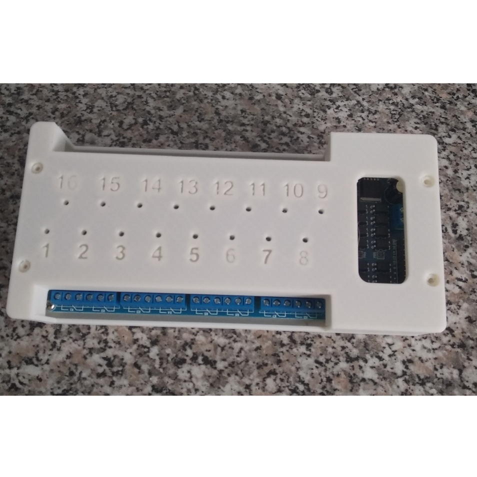 Case kesing relay 16 channel arduino iot