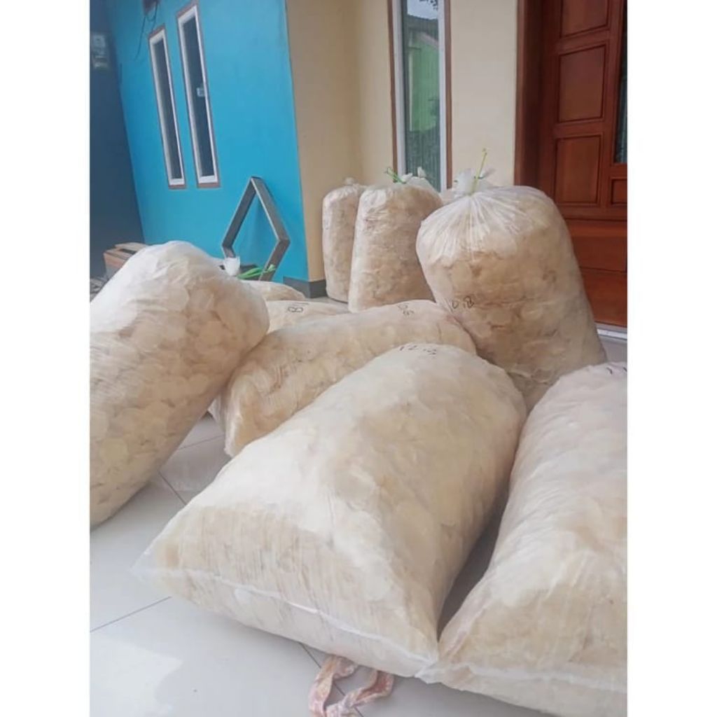 

Keripik kaca mentah bulat tipis langsung dari tangan pertama 1kg