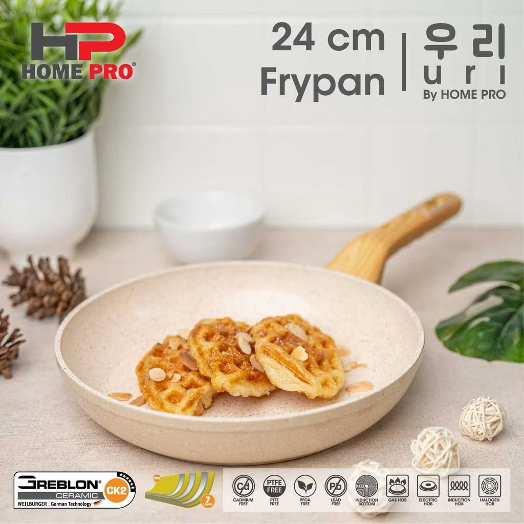 Home pro uri series granite ceramic young_il set frypan