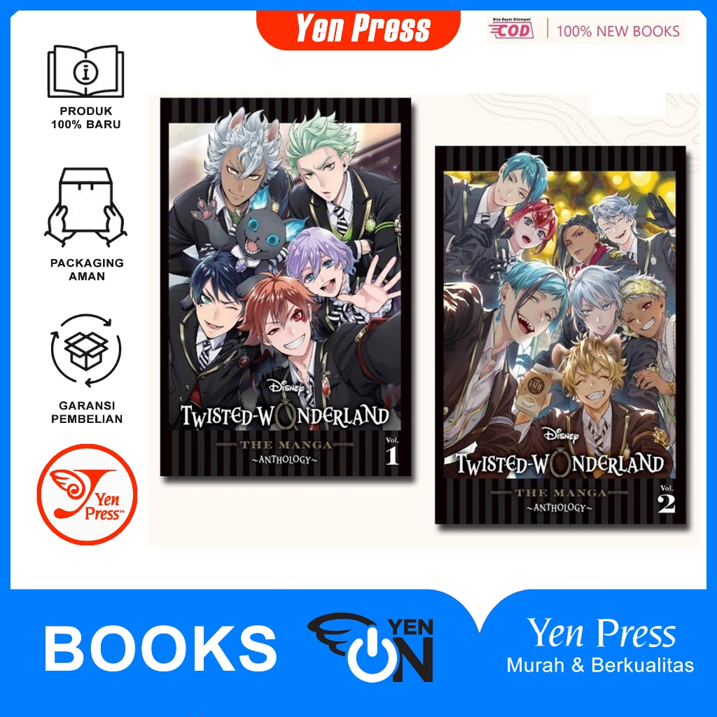 Disney Twisted-Wonderland: The Manga – Anthology (2 book series)