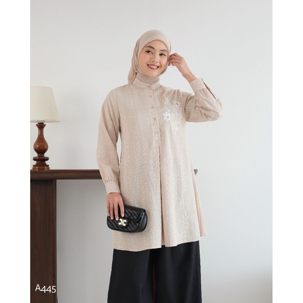 DISKON TUNIK LINEN SUEBE IMPORT BORDIR PREMIUM TUNIK BUTIK TUNIK WANITA ADEM BEST SELLER TUNIK