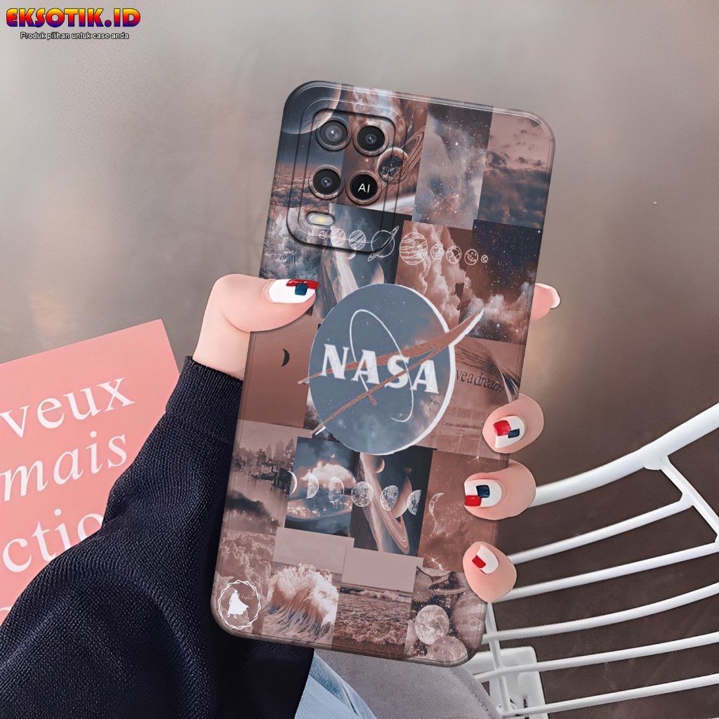 Case OPPO A54- Eksotik.id - Casing OPPO A54 - Case NASA - Skin Handphone - Silikon OPPO A54 - Cassin