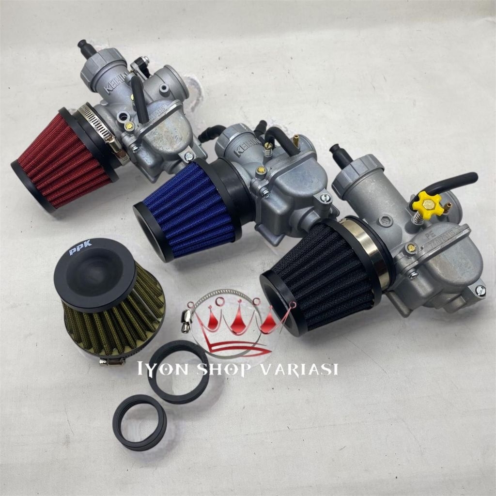 Saringan Karbu Filter Koso Plus Karbu PE 24 PE 26 PE 28 Paketan
