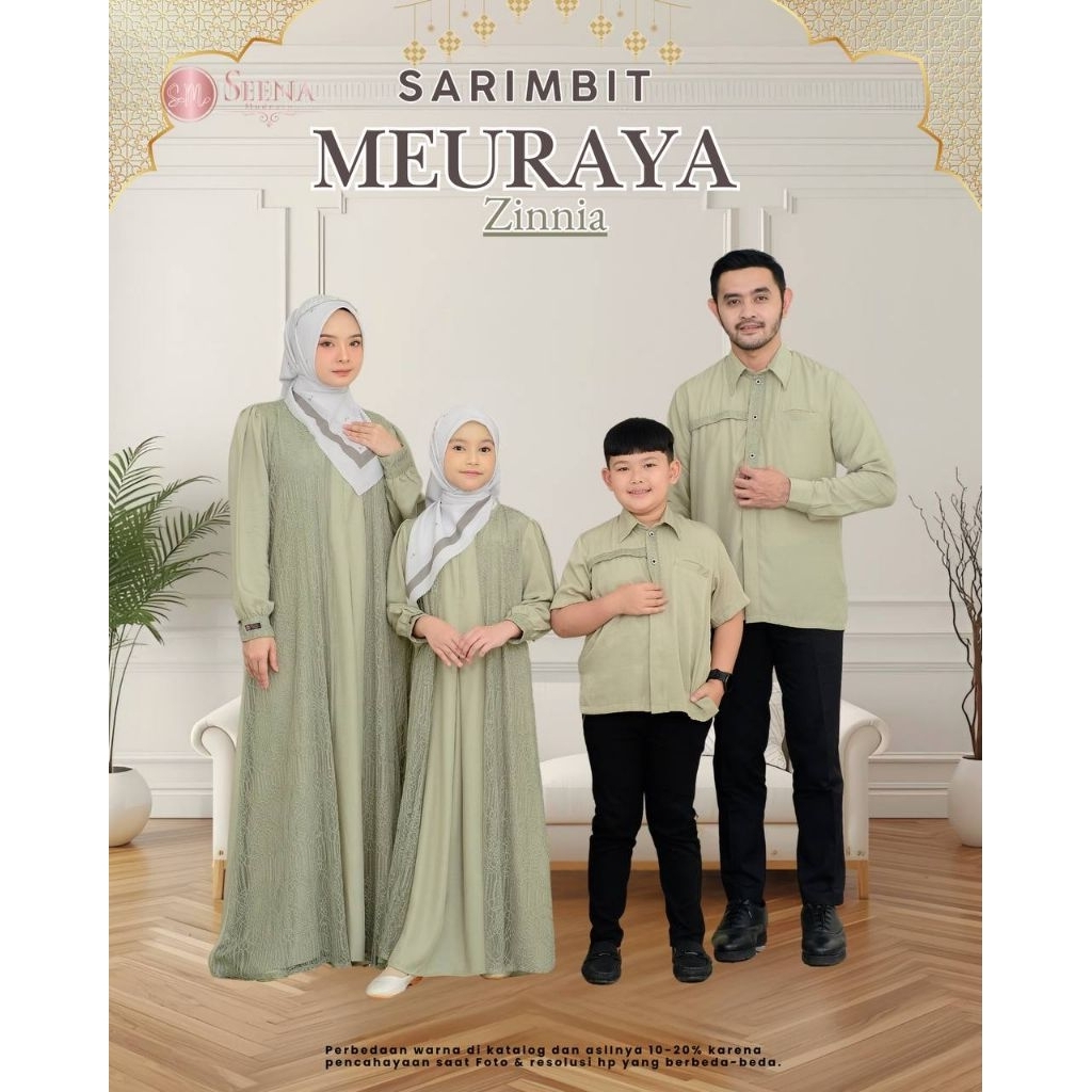 (PO WAJIB DP) SARIMBIT MEURAYA RAYA SERIES FAMILY SET SEENA
