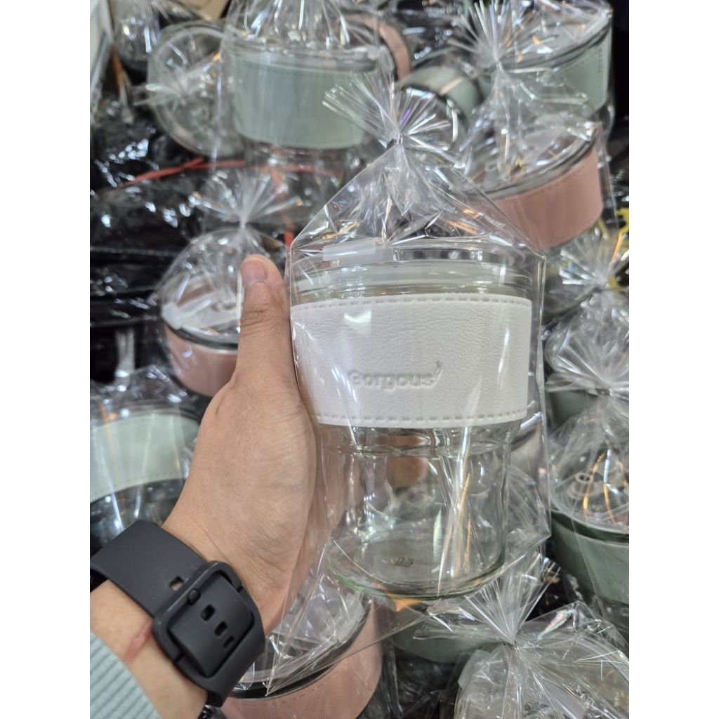 TUMBLER GORGEOUS/ TUMBLER KACA ADA SEDOTANNYA