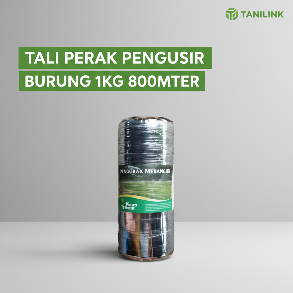 Tali Perak Pengusir Burung Emprit/ TALI PENGUSIR BURUNG DI SAWAH