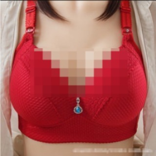 BH103 Bra Wanita Ukuran Besar Tanpa Kawat Bra Anti Eksposur