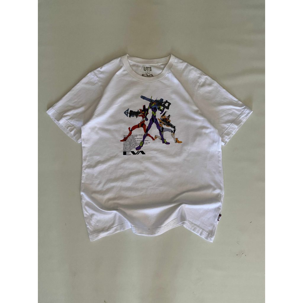 KAOS TSHIRT UNIQLO X EVANGELION