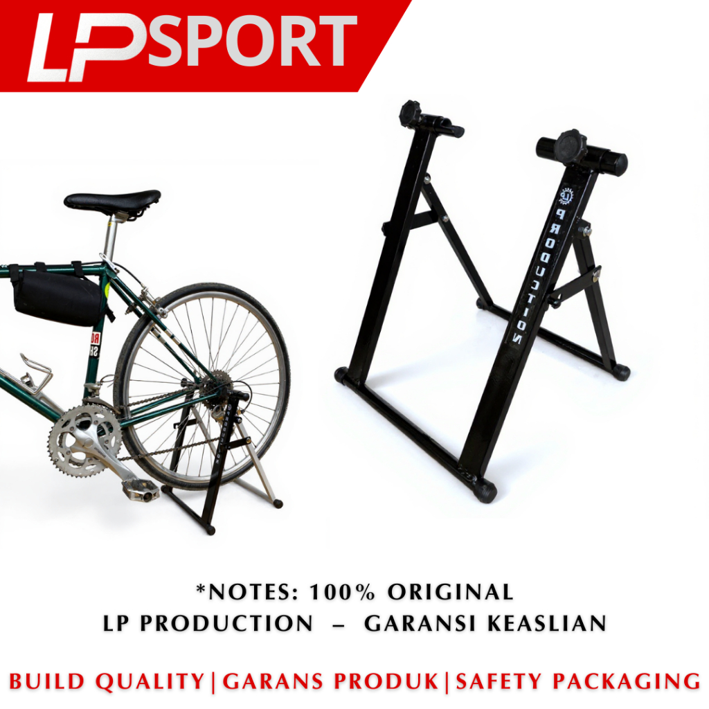 LP Sport Paddock Sepeda MTB Stand Sepeda Statis Kuat 100kg
