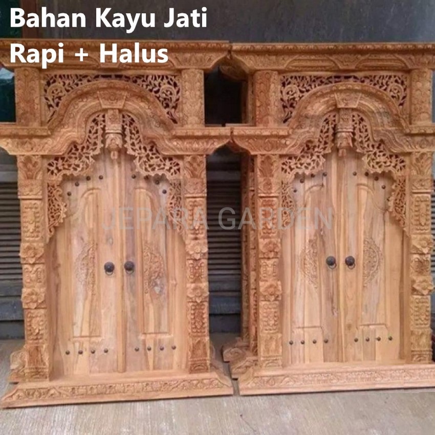 Jendela Gebyok Kayu Jati Ukir Jepara Murah