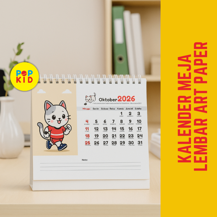 

PROMO KALENDER MEJA 2026 SERI GAMBAR KARTUN - KALENDER DUDUK DESIGN LUCU