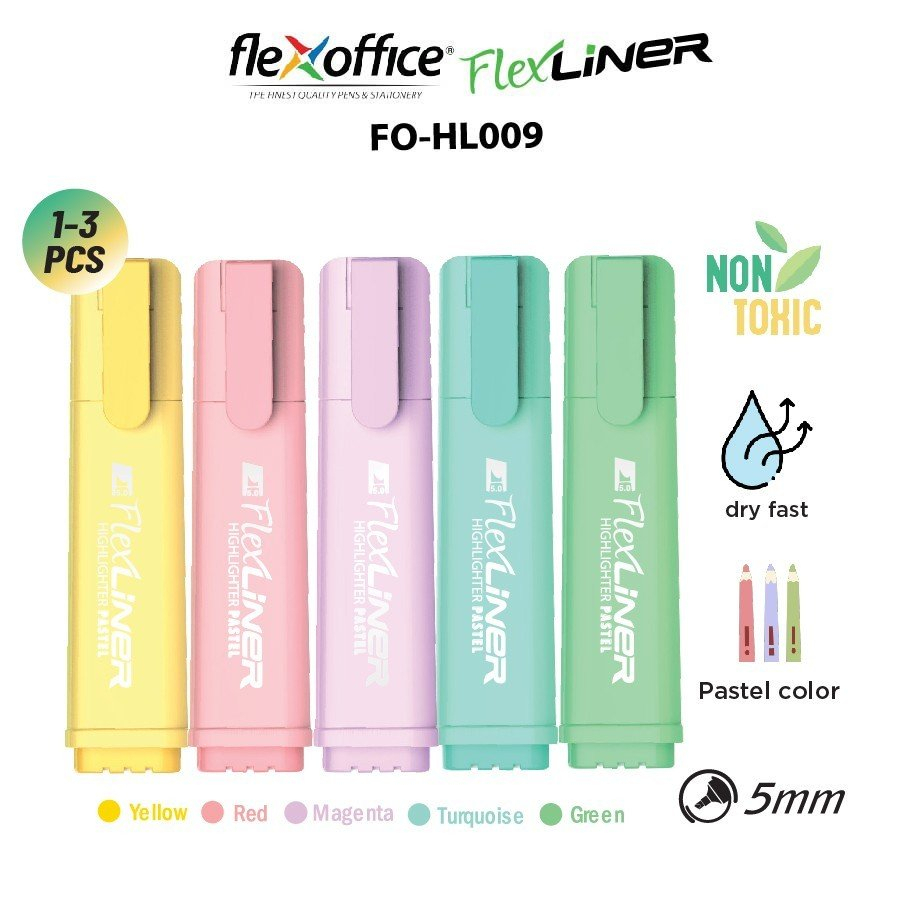 

FlexOffice Cap Type Highlighter FO-HL009