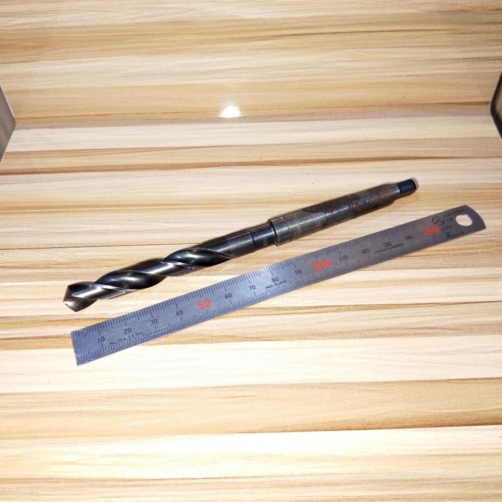Matabor 10.6 taper shank MT1 Nachi Japan drill hss 10.6mm mata bor besi bekas