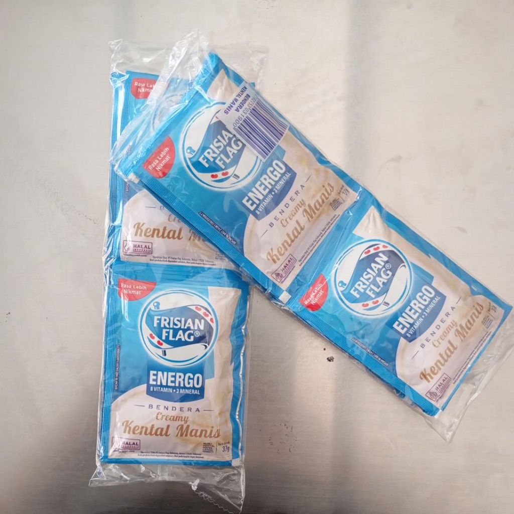 

Susu kental manis Frisian flag putih renteng 6 sachet