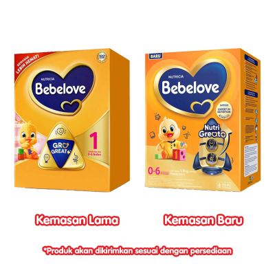 BEBELOVE 1 (0-6Bulan) / BEBELOVE 2 (6-12Bulan) 175Gram