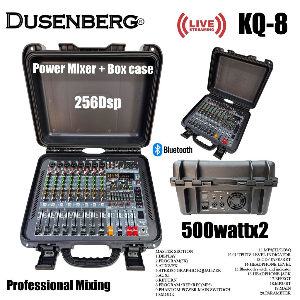 DUSENBERG KQ-8 Professional Mixing Console