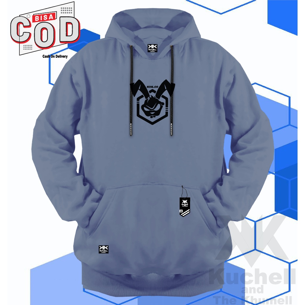 Jaket Hoodie Pria Warna Abu abu 100% Original Lokal Branded Sweater Hoodie Cowo Dewasa Oversize