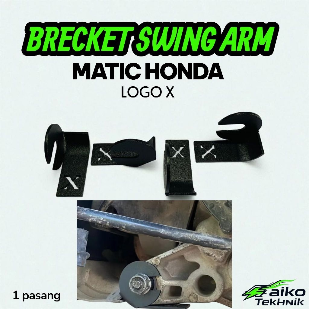 BRECKET PELINDUNG SWING ARM motor Matic Honda Vario | Scoopy | Baet  | Genio dll Pelindung SWING ARM