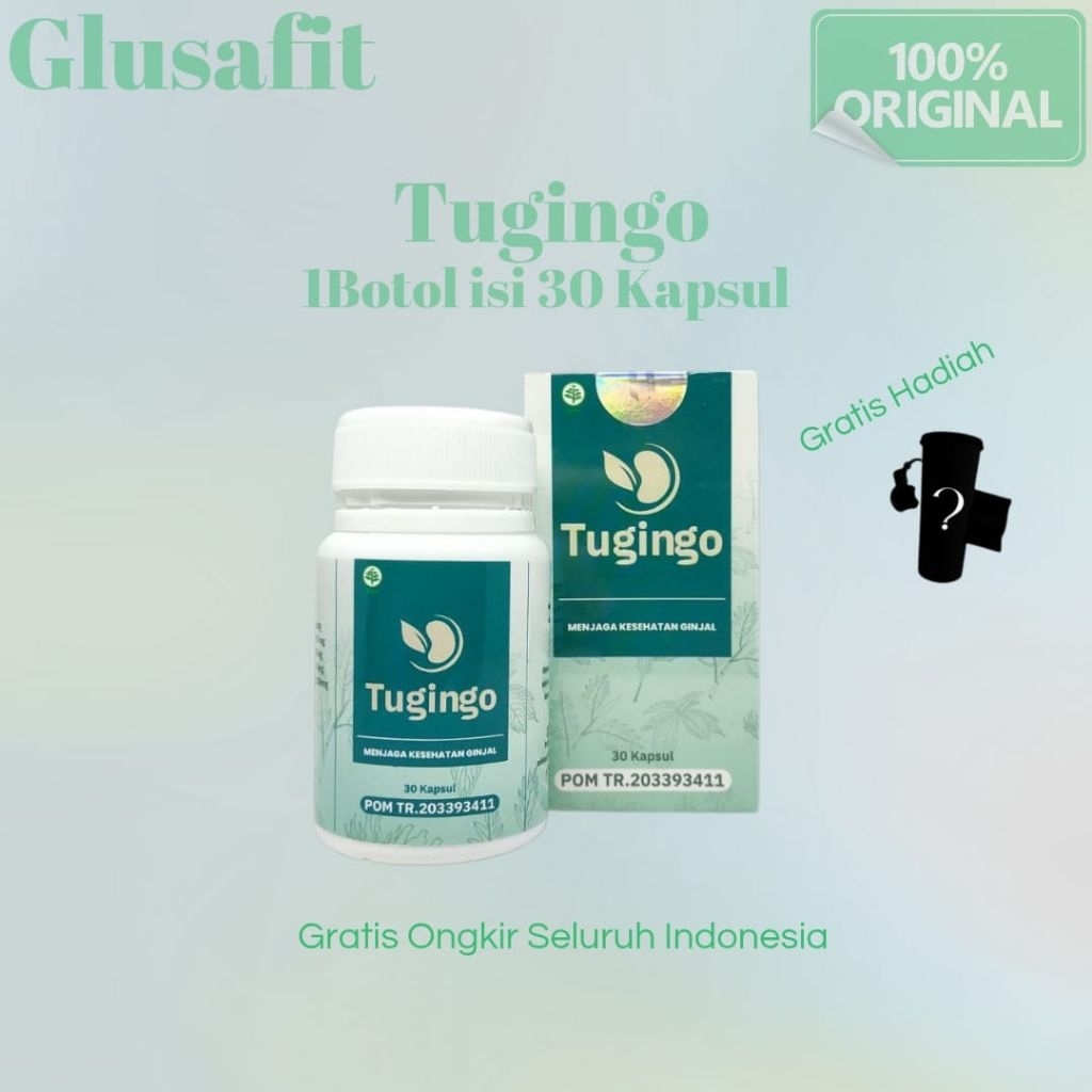 

Tugingo Obat Herbal Batu Ginjal 30 Kapsul Tuginggo Asli Original Official Store